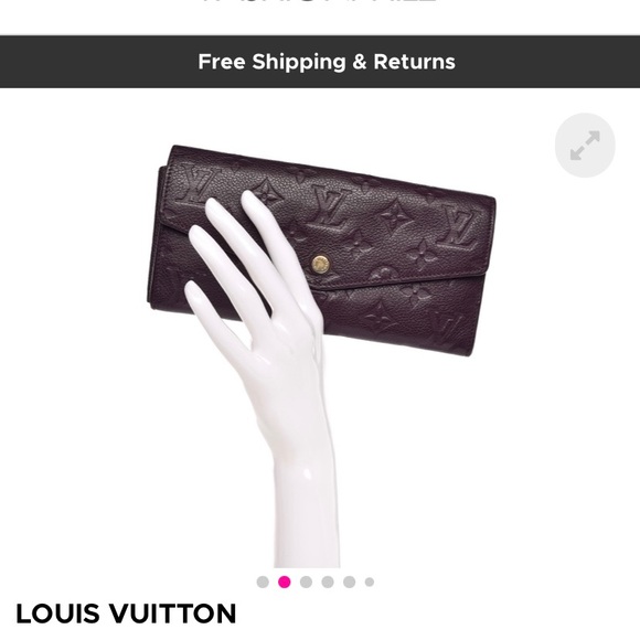 Louis Vuitton Empreinte Leather Curieuse Aube Wallet - Picture 8 of 8